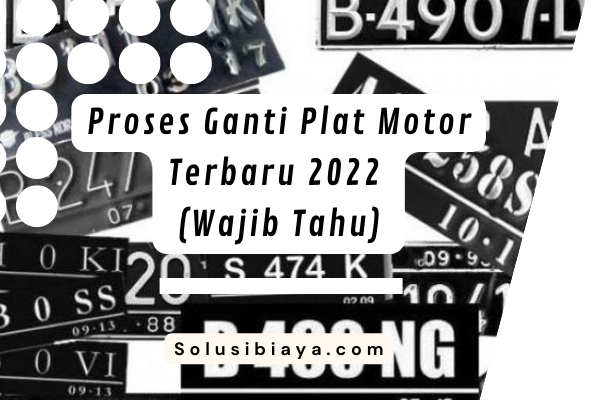 proses ganti plat motor terbaru