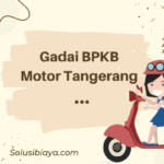 Gadai BPKB Motor Tangerang