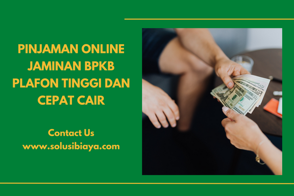 pinjaman online jaminan bpkb