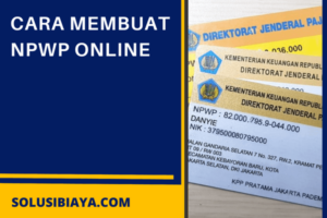 Cara Membuat NPWP Online